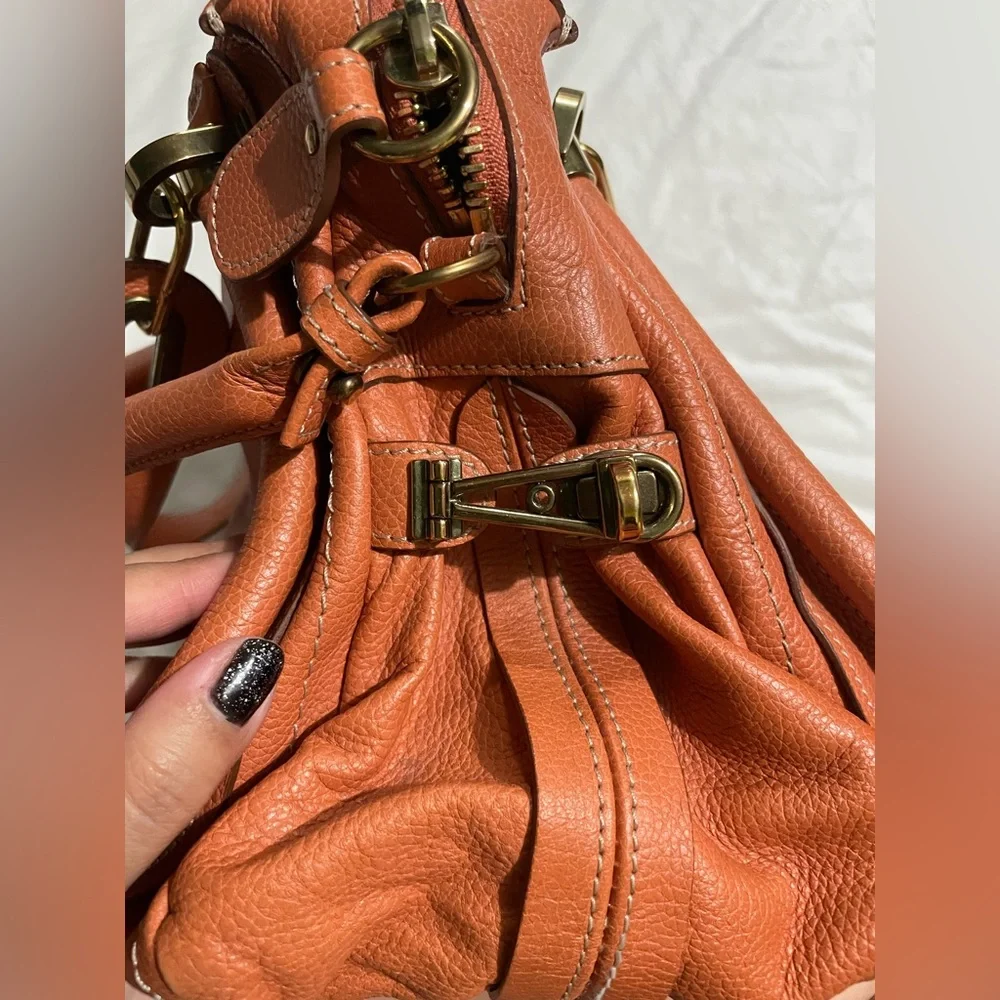 Chloe Burnt Orange Medium Paraty Bag 🧡 - Picture 15 of 16